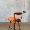 Danish Modern Barstool By Henry Rosengren Hansen