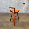 Danish Modern Barstool By Henry Rosengren Hansen