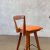 Danish Modern Barstool By Henry Rosengren Hansen
