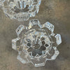 Pair of Vintage Mikasa Cristal Candle Holders