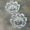 Pair of Vintage Mikasa Cristal Candle Holders