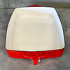 Dansk Kobenstyle Red/Orange Casserole Dish