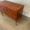 18th Century Italian Neo Classical Commode Two Drawer Walnut