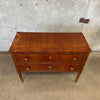 18th Century Italian Neo Classical Commode Two Drawer Walnut