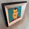 Charles Phoenix Vinyl Art In Forced Perspective Frame