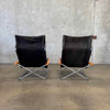 Pair of Vintage Lounge Chairs By Takeshi Nii