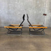 Pair of Vintage Lounge Chairs By Takeshi Nii