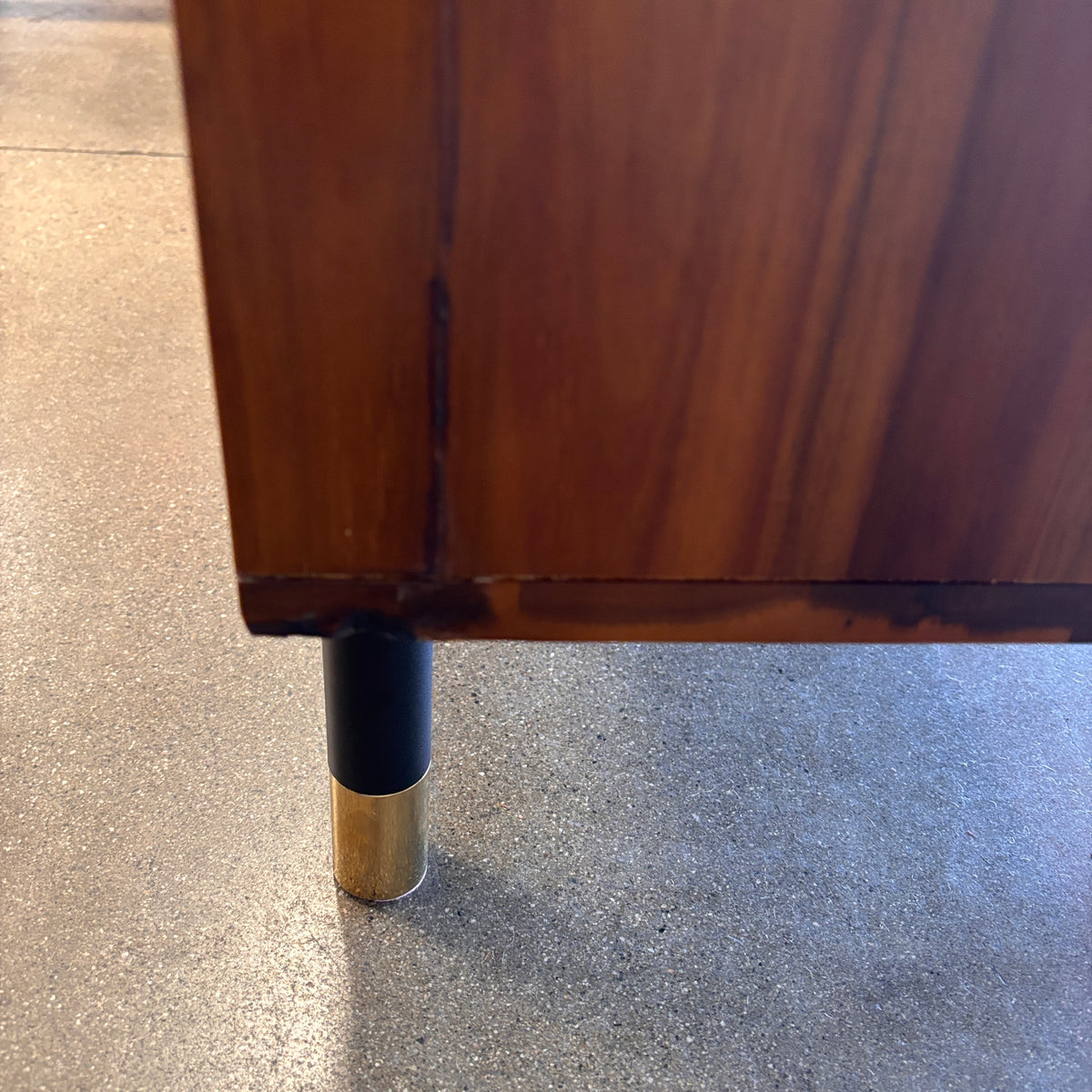 Dakota Media Console Acacia Wood