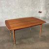 Mid Century Modern Mahogany Dining Table By John Keal For Brown Saltman