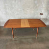 Mid Century Modern Mahogany Dining Table By John Keal For Brown Saltman