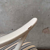 White Lacquer Rocking Chair By Frank Reenskaug Bramin