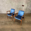 Pair of Mid Century Armchairs Circa 1950