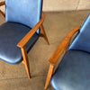 Pair of Mid Century Armchairs Circa 1950