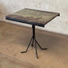 Vintage Bistro/ Cafe Table With Custom Quartz Top