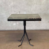 Vintage Bistro/ Cafe Table With Custom Quartz Top