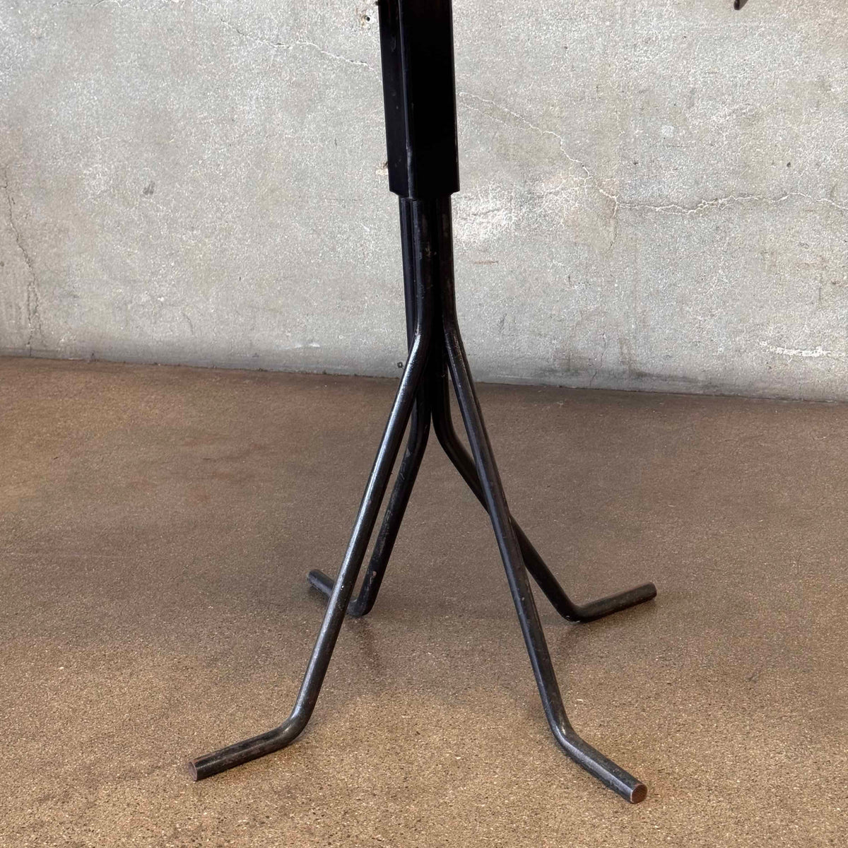 Vintage Bistro/ Cafe Table With Custom Quartzite Top #1