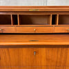 Egon Ostre Gaard Danish Teak Roll Top Secretary Desk