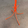 1960's Orange Metal Towel Rack / Stand