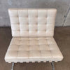 Barcelona Chair By Knoll Original Leather upholstery Signed