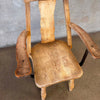 Monterey Furniture Captains Chair #2 Ivory Finish