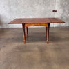 Monterey Furniture Dining Table with Leaves - Smoky Maple & Crackle