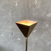 Post Modern Brass Torchiere Floor Lamp by Frederick Cooper