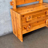 Scandinavian Pine Drawers With Mirror