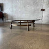 Brass & Glass "Tao" Coffee Table by Blackman Cruz