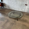 Brass & Glass "Tao" Coffee Table by Blackman Cruz