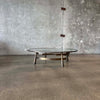 Brass & Glass "Tao" Coffee Table by Blackman Cruz