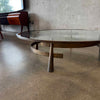 Brass & Glass "Tao" Coffee Table by Blackman Cruz