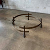 Brass & Glass "Tao" Coffee Table by Blackman Cruz