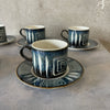 Mid Century Modern Mikasa Tea Cups/Saucer Set Product Image