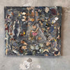 80's Mixed Media Painting on Metal Door By Michael Lauderchach