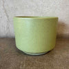 Vintage Green Speckled Gainey Ceramics Planter Pot