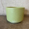 Vintage Green Speckled Gainey Ceramics Planter Pot