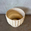 Vintage Mid Century Planter Pot By Bauer - Bisque Finish