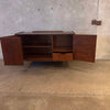 Vintage Solid Wood Mid Century Modern Credenza By Conant Ball Furniture Co.