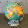 Vintage Soviet Era Nystrom Readiness Raised Relied 16" School Globe