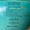 Vintage Soviet Era Nystrom Readiness Raised Relied 16" School Globe