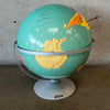 Vintage Soviet Era Nystrom Readiness Raised Relied 16" School Globe