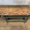1920's Work Bench/Wood Worker Bench - Great Bar on Desk
