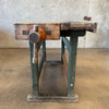 1920's Work Bench/Wood Worker Bench - Great Bar on Desk