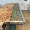 1920's Work Bench/Wood Worker Bench - Great Bar on Desk