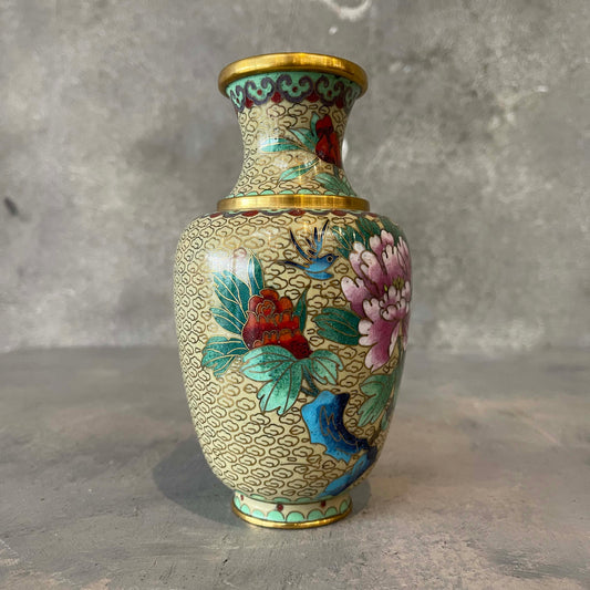 Vintage Cloisonné Vase