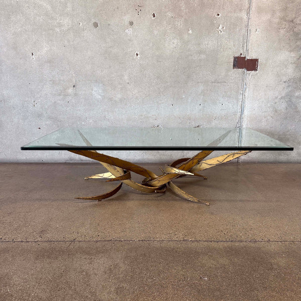Brutalist Torch Cut Coffee Table Circa 1970's - Silas Seandel