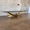 Brutalist Torch Cut Coffee Table Circa 1970's - Silas Seandel