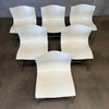 Set of Six Vintage Knoll Massimo Vignelli Handkerchief Chairs