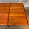 Vintage Mid Century Modern Teak Danish Dining Table