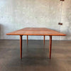 Vintage Mid Century Modern Teak Danish Dining Table